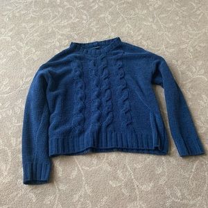 Blue knit American eagle sweater